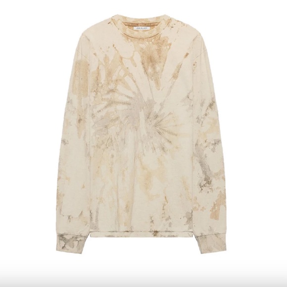 John Elliott Tie-Dye University T-Shirt FOSSIL - Picture 3 of 7